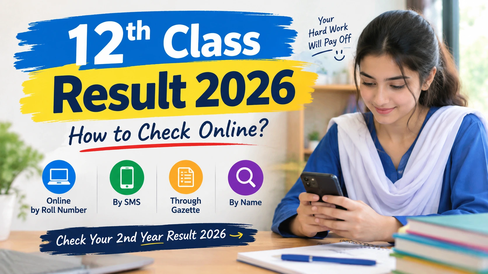 12th Class Result 2026 – How to Check Your 2nd Year Result Online